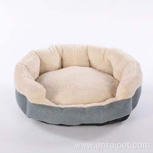 Euro Cuddler Removed Soft Snuggle Dog&Cat Pet Bed